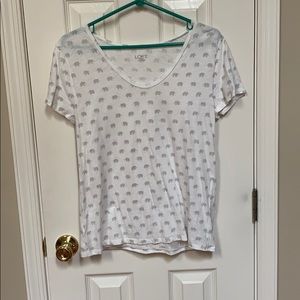 Loft outlet elephant tee.